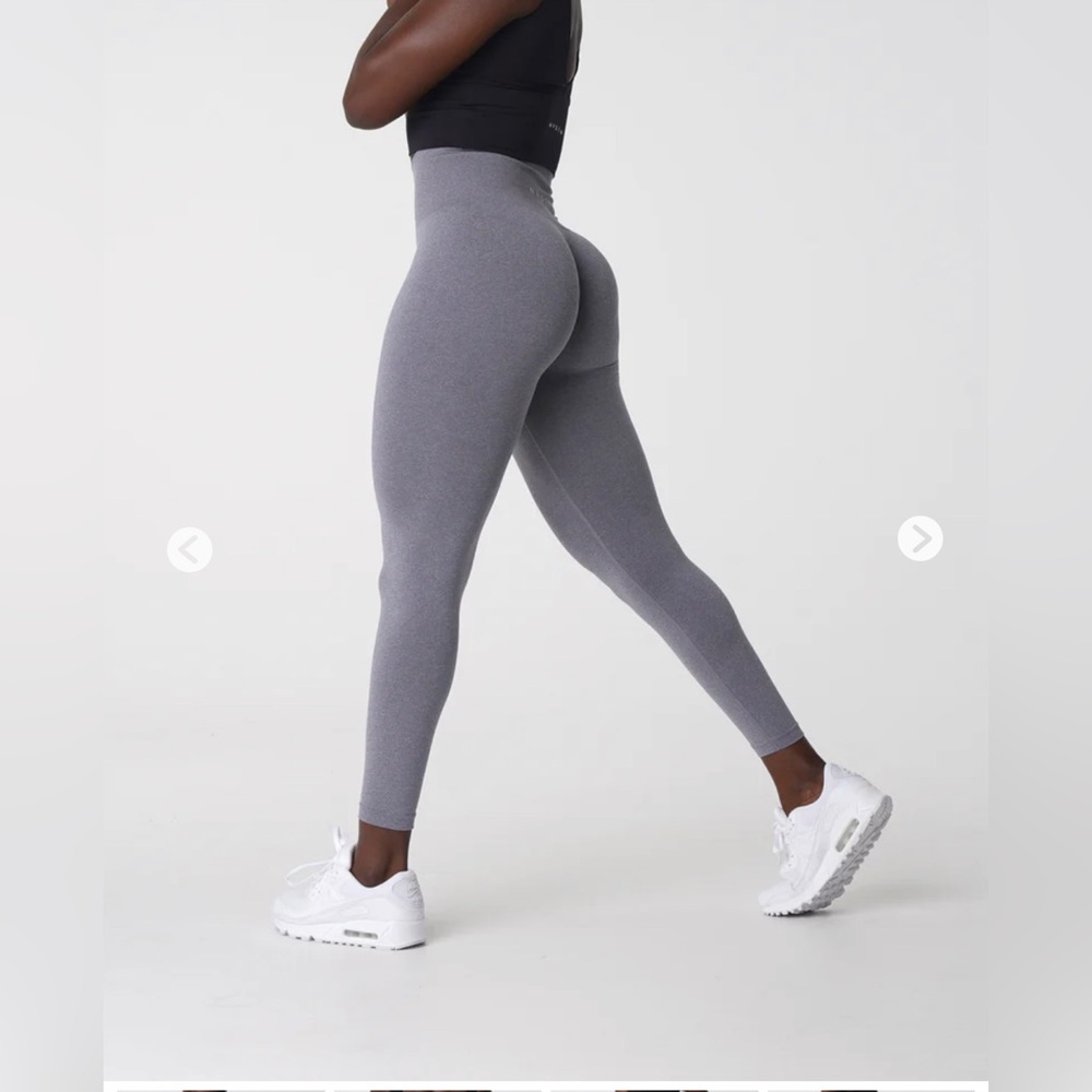 NVGTN Grey NV Seamless Leggings Size Large
